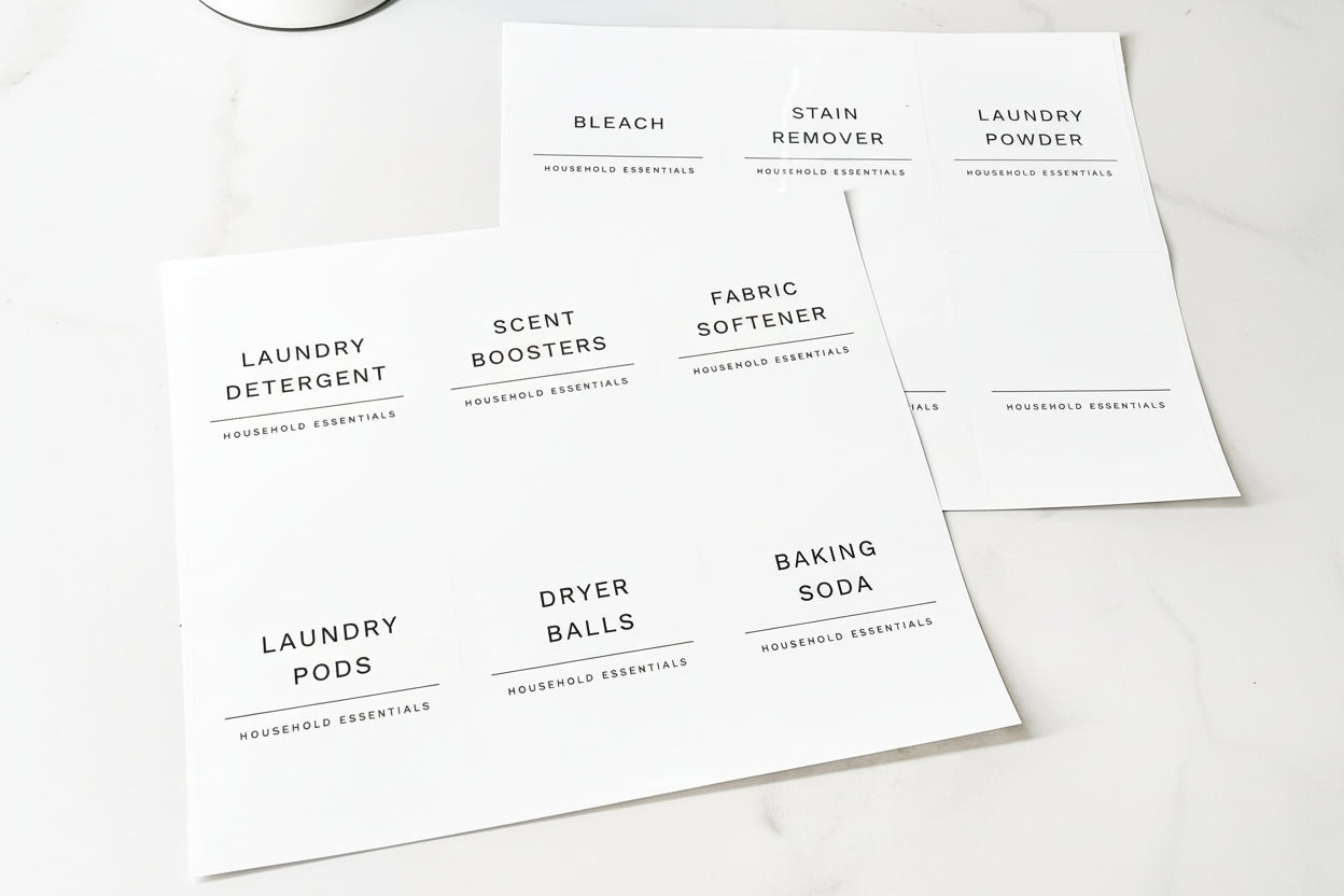 Glass Laundry Detergent Dispenser Set with Cork Lids, Fabric Softener Dispenser, Easy Pour 3 Pack Laundry Bottles, Liquid Detergent Containers, Scent Booster & Bleach Container for Laundry Room