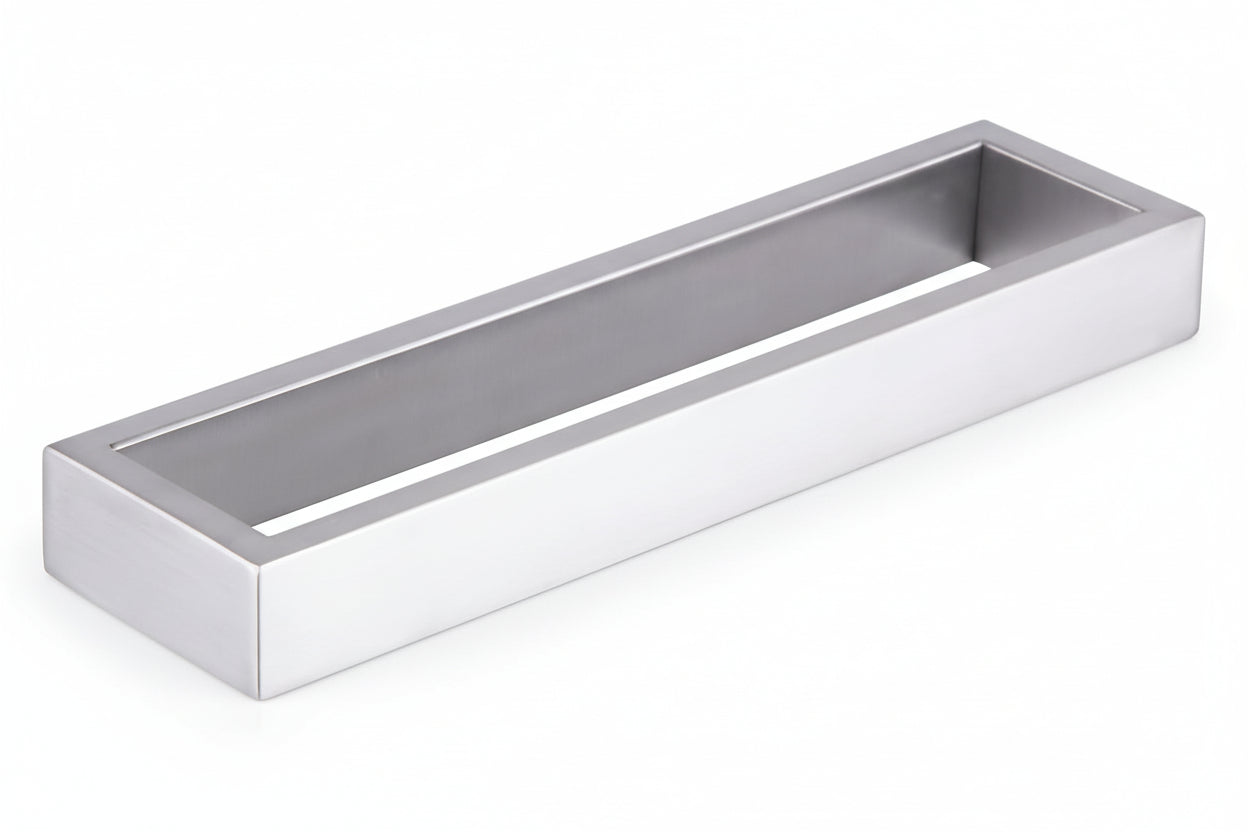 SUS304 Stainless Steel Towel Holder Towel Hanger Towel Ring for Bathroom Lavatory Wall Mount Contemporary Style, White