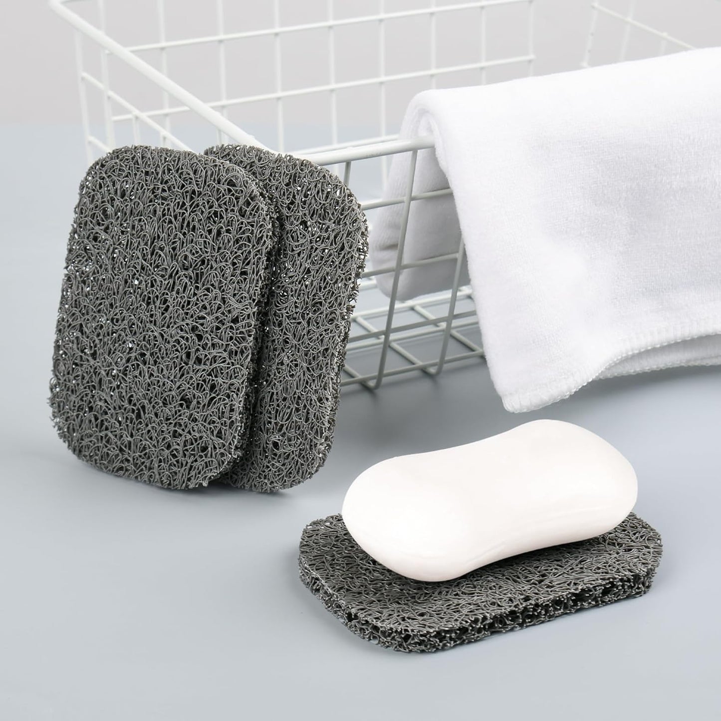 Soap Saver Pads – White