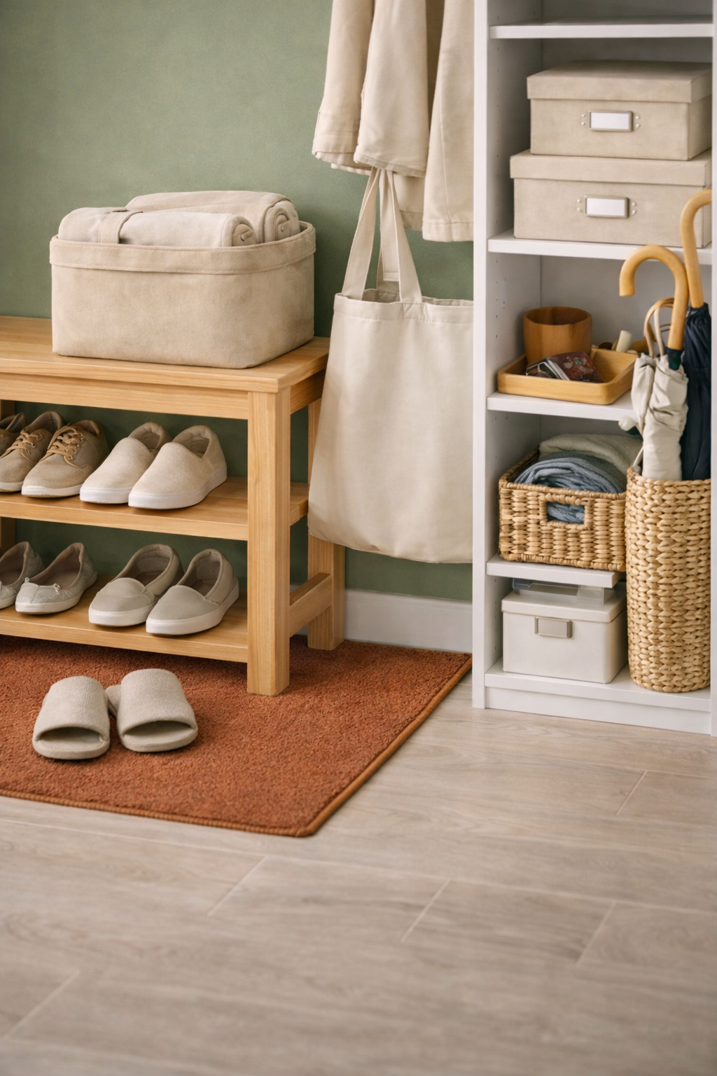 Entryway Storage