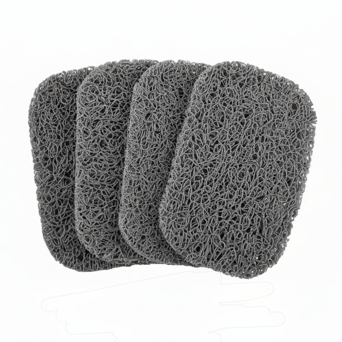 4PCS White Soap Holder Padbpa-Free Savers Pads for Soap Dish,Easy to Clean Soap Lifting Pads Suitable for Shower Kitchen Bathroom Bathroom Travel Hotel Cleaning Products