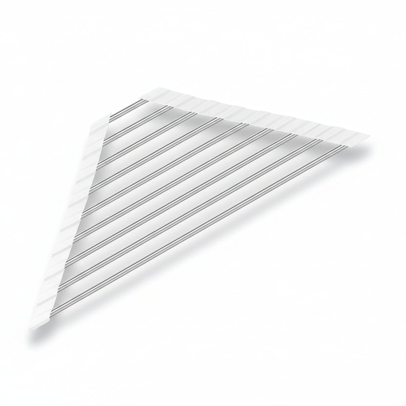 Sink Caddy Sponge Holder for Kitchen Sink, Small Dish Drainer for Kitchen Counter, Triangle Sink Brush Drainer Rack, Collapsible Dishes Drying Rack over Sinks, Dishrack Utensil Holder Dryer White