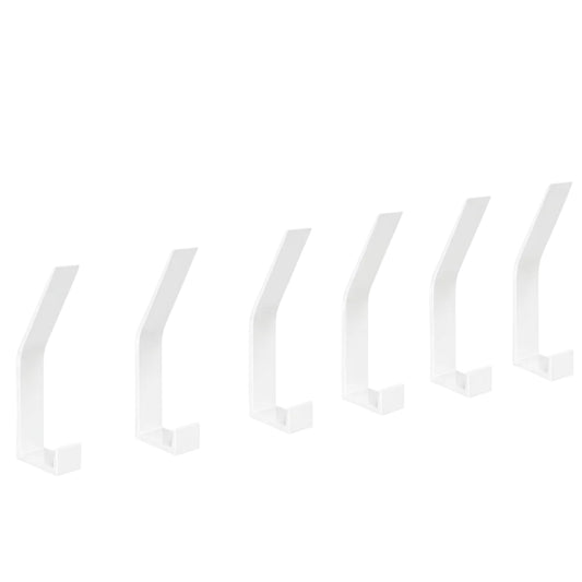 Wall Hook – Heavy Duty – Aluminum (White)