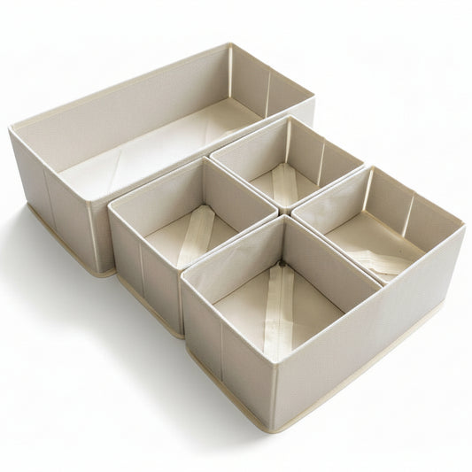 Drawer Organizer – Fabric – Beige