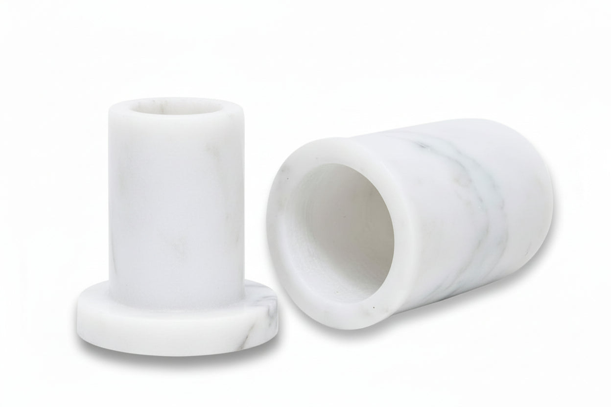 Marble Toothpick Holder with Lid, Toothpick Dispenser Jar Box, Marble Salt and Pepper Shakers, Toothpicks Container Case Cute Toothpick Organizer for Home, Kitchen, Restaurant