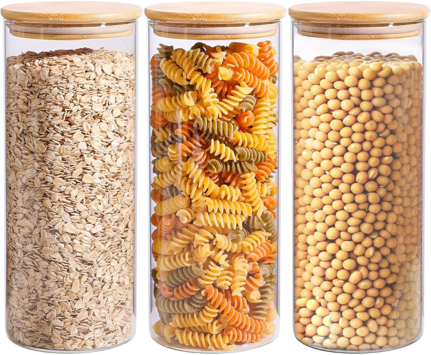 Pasta Storage Jar – Glass – Clear