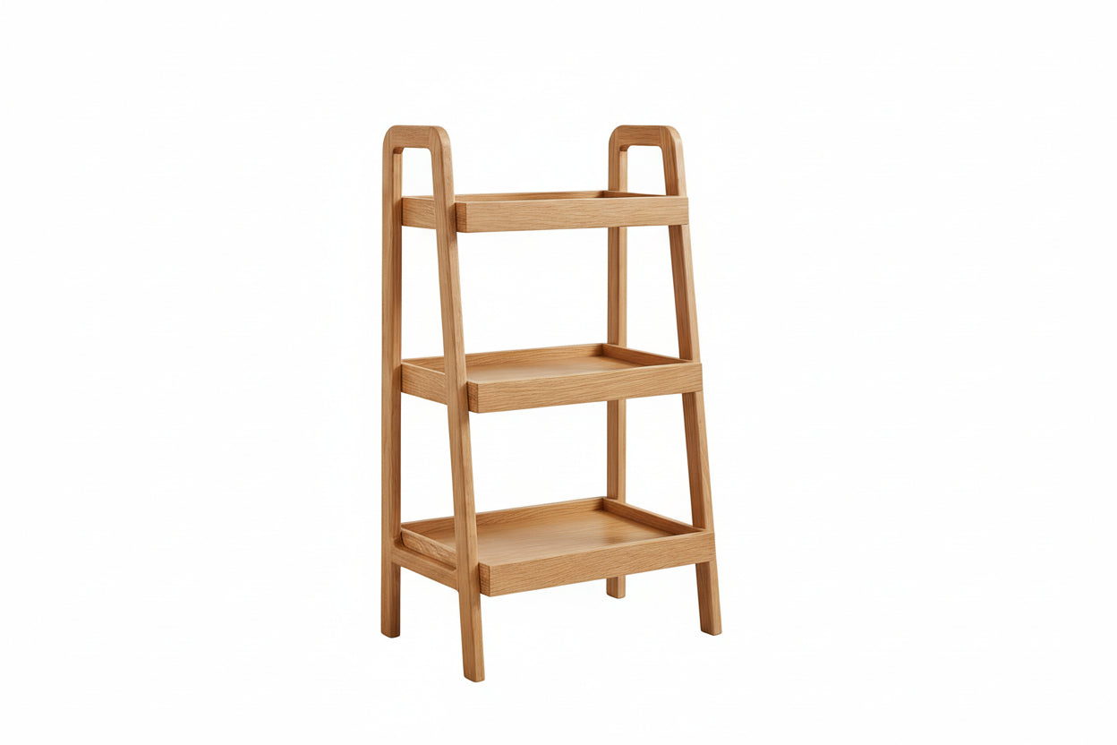 Bamboo Freestanding Organizing Shelf – Natural