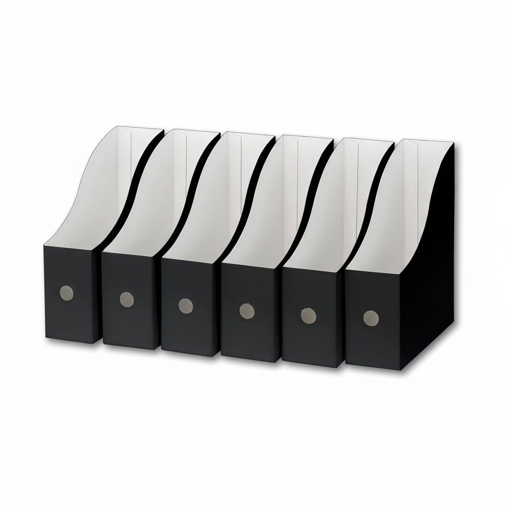 Magazine File Holder – Cardboard – White