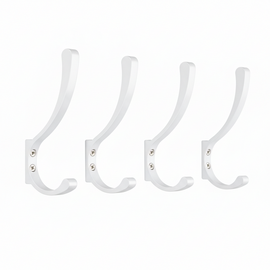 Wall Hook – Large – Aluminum (White)