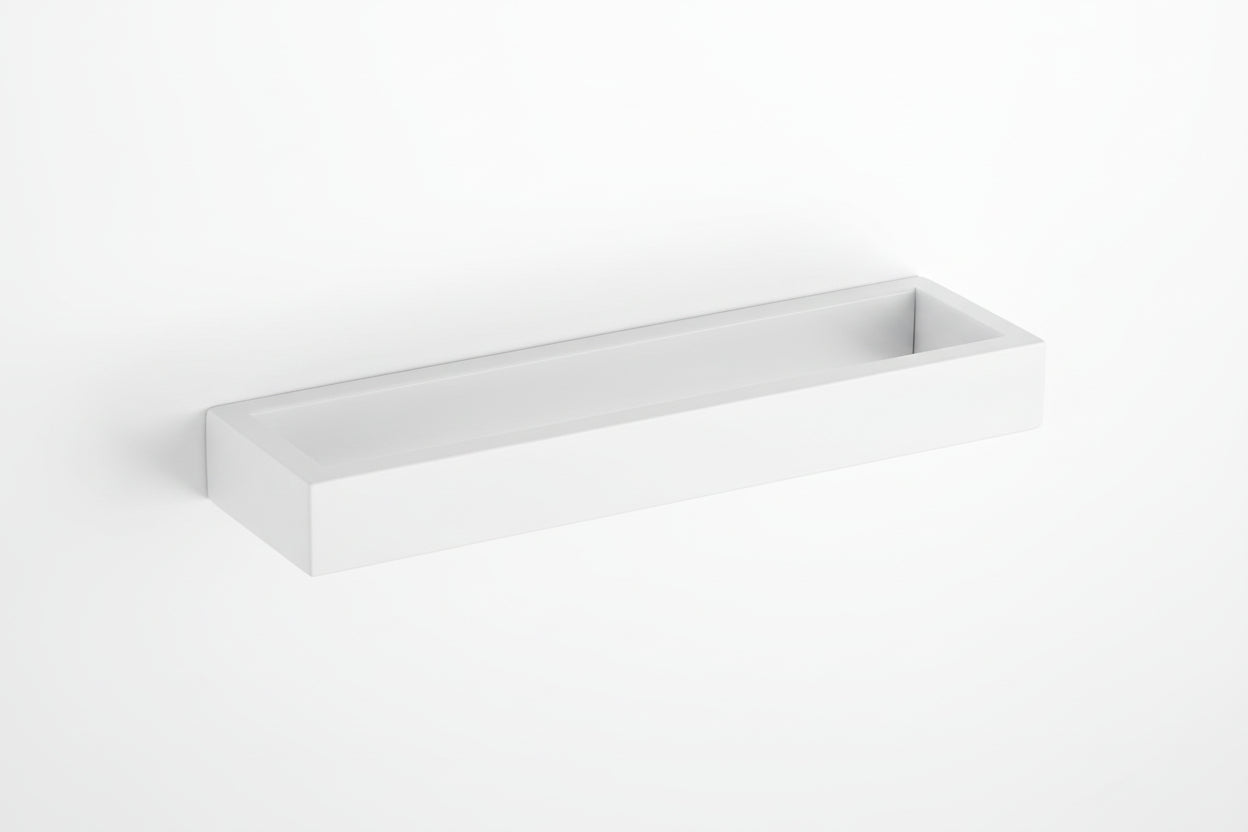 SUS304 Stainless Steel Towel Holder Towel Hanger Towel Ring for Bathroom Lavatory Wall Mount Contemporary Style, White