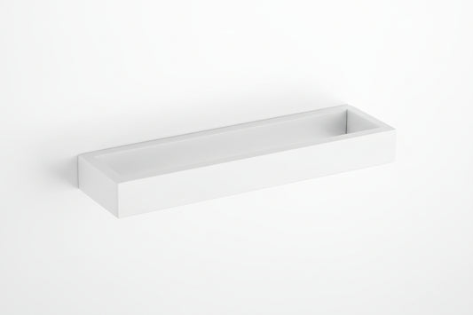 SUS304 Stainless Steel Towel Holder Towel Hanger Towel Ring for Bathroom Lavatory Wall Mount Contemporary Style, White